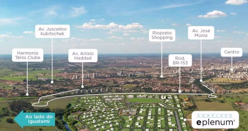 Terreno à venda, 250 m² por R$ 315.000 - Complexo Eplenum - São José do Rio Preto/SP