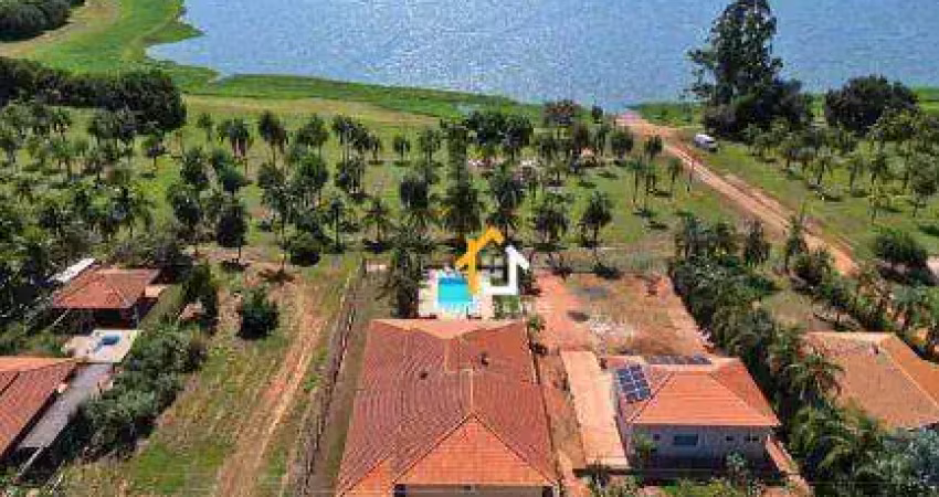 Chácara com 4 dormitórios à venda, 902 m² por r$ 1.350.000,00 - condomínio terra da barra - mendonça/sp