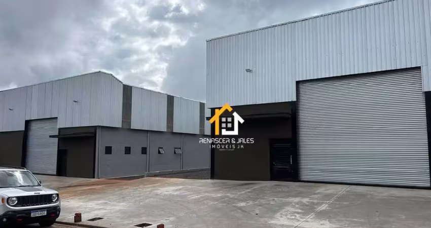 Galpão para alugar, 600 m² por r$ 12.000,00/mês - distrito industrial doutor carlos arnaldo e silva - são josé do rio preto/sp