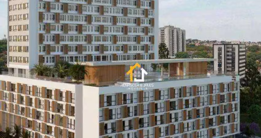 Studio com 1 dormitório à venda, 27 m² por r$ 340.000,00 - jardim panorama - são josé do rio preto/sp