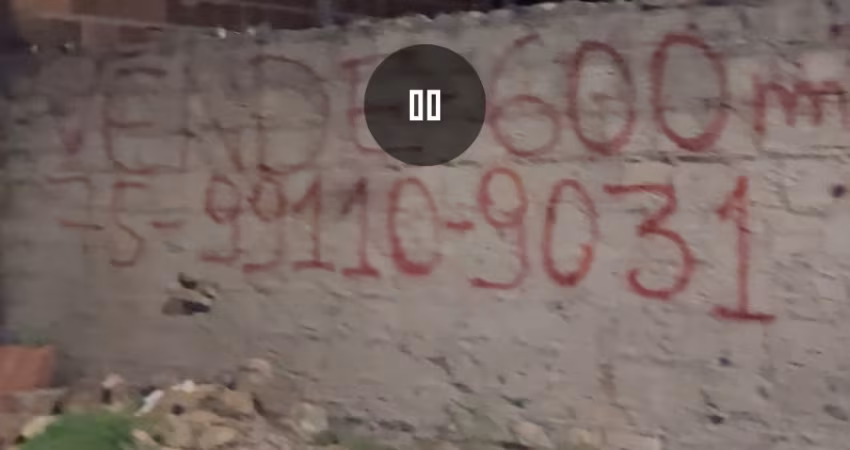 Terreno em frente a BR Santo Estevão 600m2