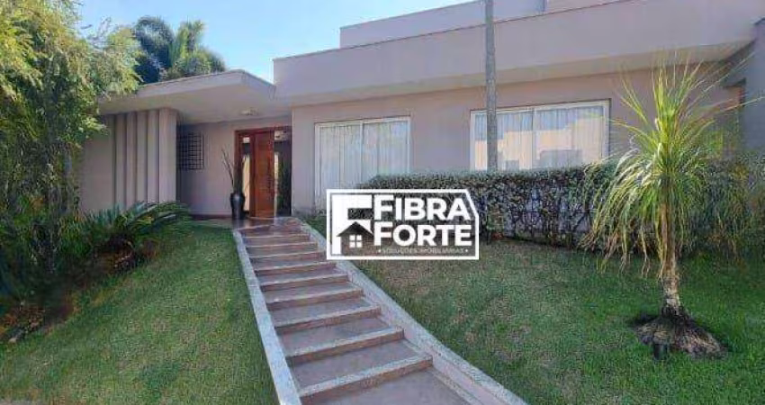 Casa com 5 dormitórios para alugar, 437 m² por R$ 17.735,00/mês - Swiss Park - Campinas/SP