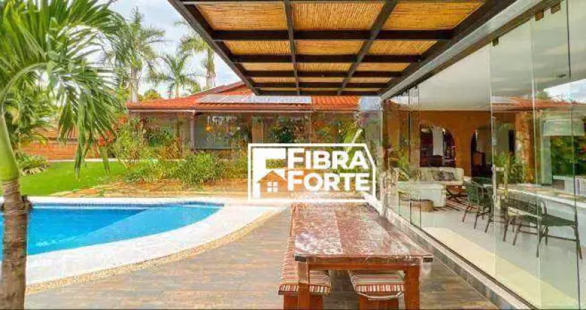 Casa com 5 dormitórios à venda  - residencial parque rio das pedras - campinas/sp