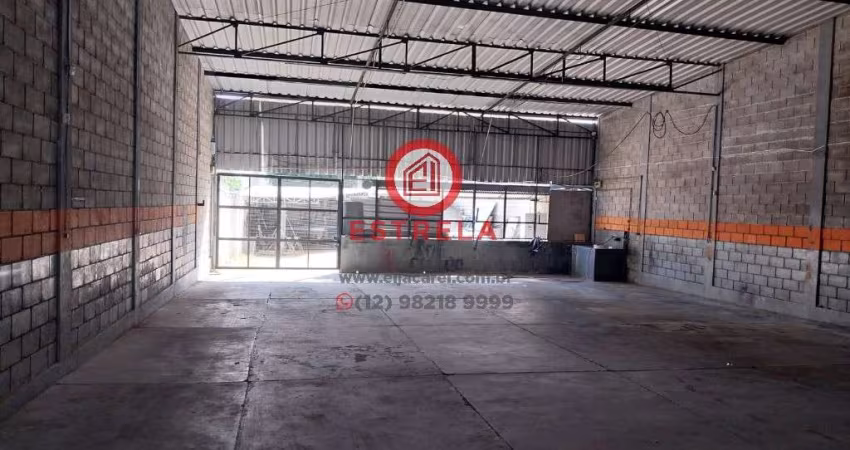 Galpão Comercial para Locação em Jacareí-SP, Bairro Parque Itamarati: 1 Sala, 2 Banheiros, 550m² de Área.