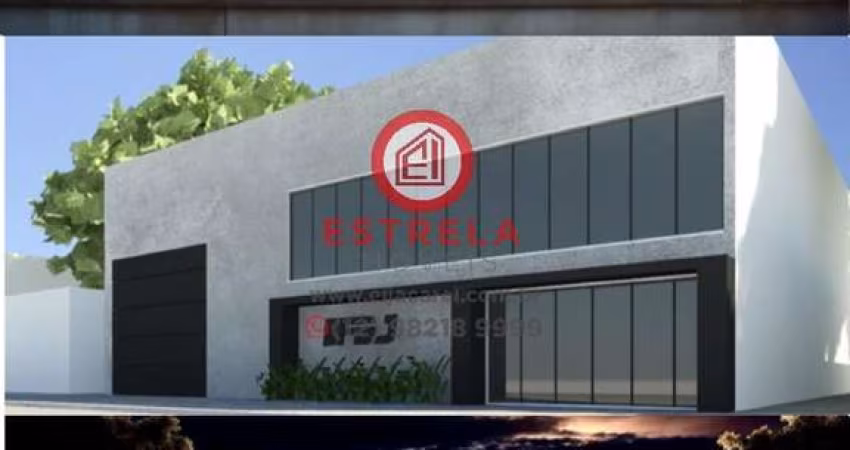 Galpão Industrial para Venda ou Locação em Jacareí-SP, Bairro Rio Comprido: 1 Sala, 1 Banheiro, 120m² de Área.