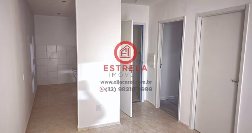 Apartamento para locação no Jardim Paraíso, Jacareí-SP: 2 quartos, 1 sala, 1 banheiro, 1 vaga, 55m². Venha conferir!