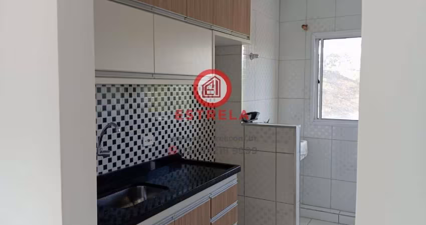 Apartamento para locação em Jacareí-SP, Bairro do Colonia! 02 quartos, 1 sala, 1 banheiro, 1 vaga de garagem, 42m². Venha conferir!