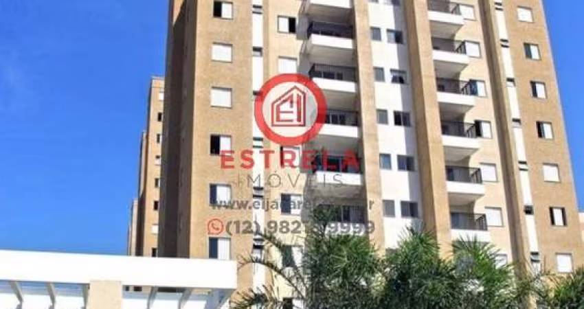 Apartamento à venda na Vila Machado, Jacareí-SP: 3 quartos, 1 suíte, 2 salas, 1 banheiro, 2 vagas de garagem, 80m². Confira!