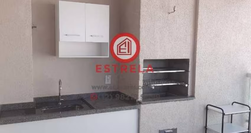 Viva com conforto e elegância: Apartamento de 3 quartos na Vila Aprazível, Jacareí-SP, com suíte e 3 vagas de garagem.