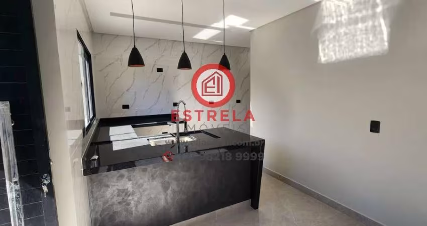 Imperdível! Casa à venda em Jacareí-SP, Residencial Santa Paula, 3 quartos, 1 suíte, 1 sala, 1 banheiro, 3 vagas, 100m².