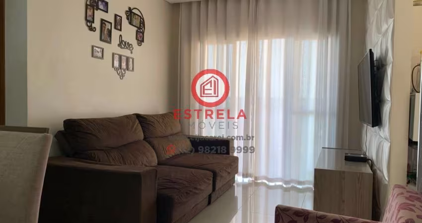 Apartamento à venda em Jacareí-SP: 2 quartos, 1 suíte, 1 sala, 1 banheiro, 1 vaga na Vila Machado! 61m² de conforto e elegância!