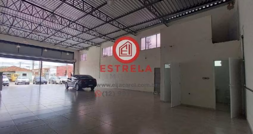 Barracão Comercial para Locação em Jacareí-SP, Bairro Parque Itamarati: 1 Sala, 2 Banheiros, 10 Vagas e 213,00m² de Área.