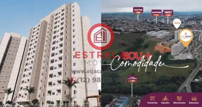 Apartamento à venda no jardim sol nascente, jacareí, 2 dorms