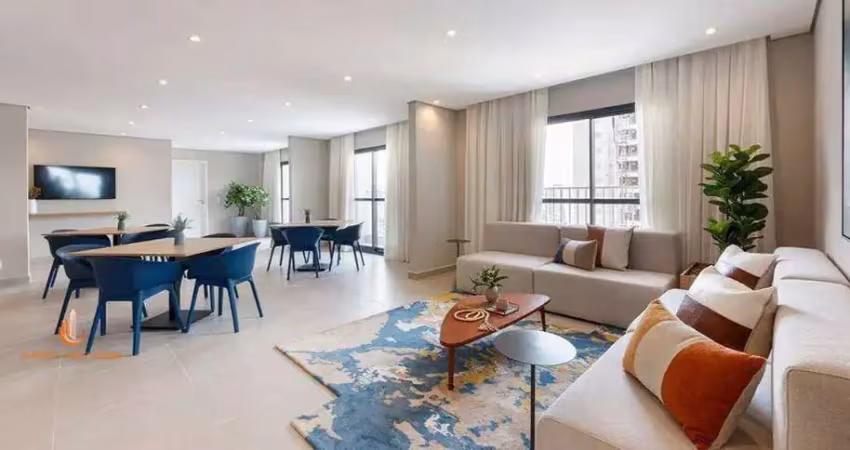 Alto da boa vista apartamento 1 dormitório 26m² novo pronto para morar com lazer completo