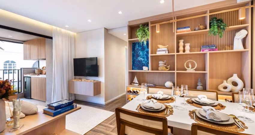 Santo Amaro Apartamentos a Venda 2 Dormitórios com 41m² Com Vaga Novo Com Lazer Completo