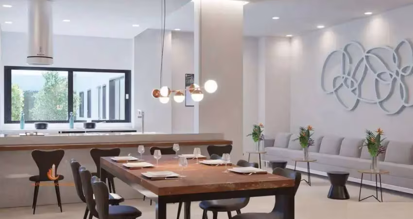 Paraíso apartamento a venda studio 1 dormitório 24m² novo com lazer completo!