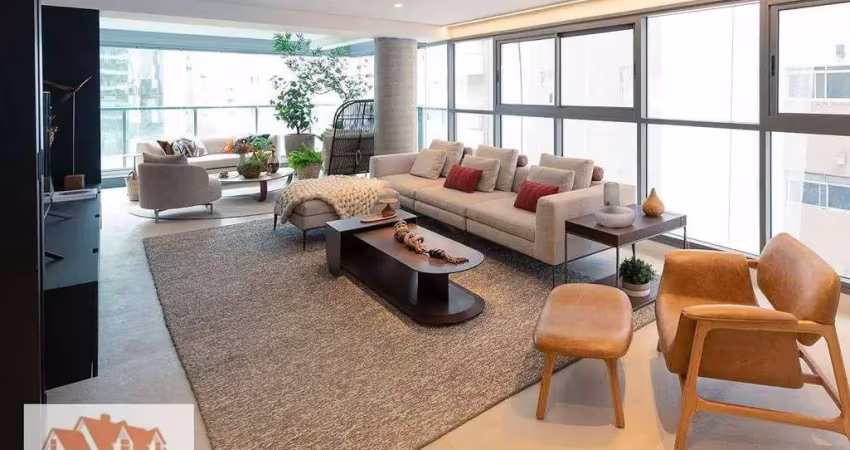 Jardim paulista cobertura a venda 3 suites 348 m² com 4 vagas novo pronto morar