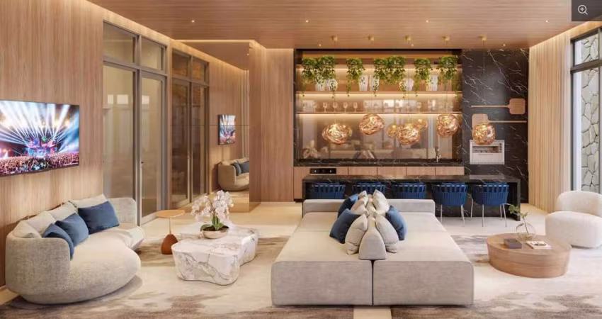 Brooklin apartamento a venda 3 dormitórios 99m² 2 vagas com 1 suítes, com lazer completo!