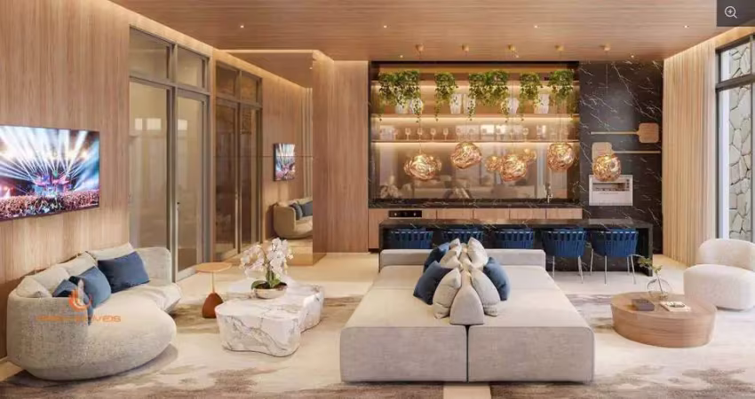 Brooklin apartamento a venda 3 dormitórios 99m² 2 vaga novo com lazer completo