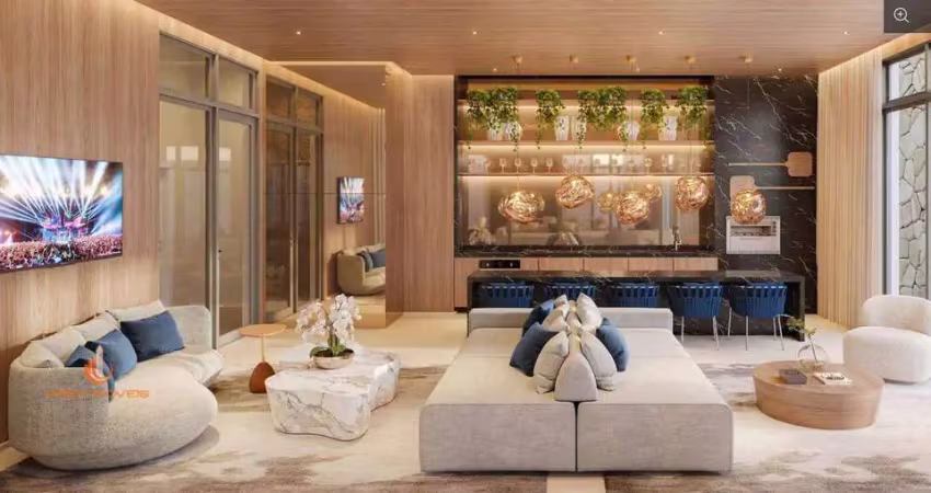 Brooklin apartamento a venda 4 dormitórios 138m² 2 vaga novo com lazer completo