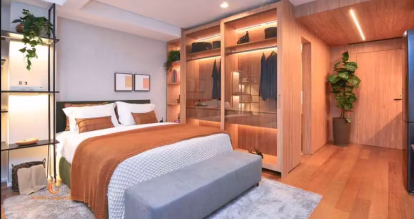 Mooca apartamento studio a venda 1 dormitórios 26m² novo com lazer completo!!