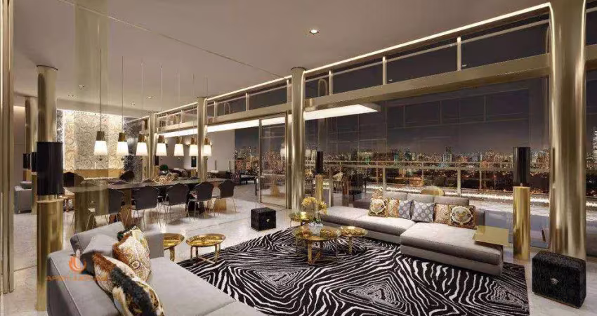 Moema apartamento studio a venda 28m² novo com lazer completo