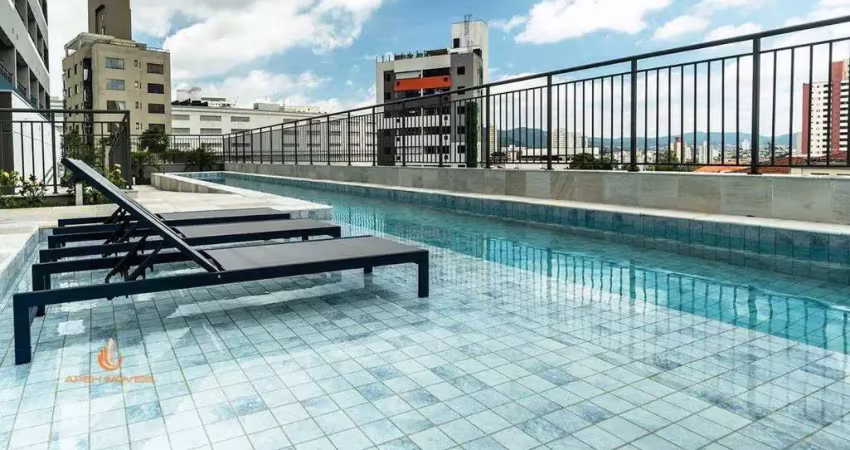 Tucuruvi apartamento studio a venda 1 dormitório 27m² novo pronto pra morar com lazer completo