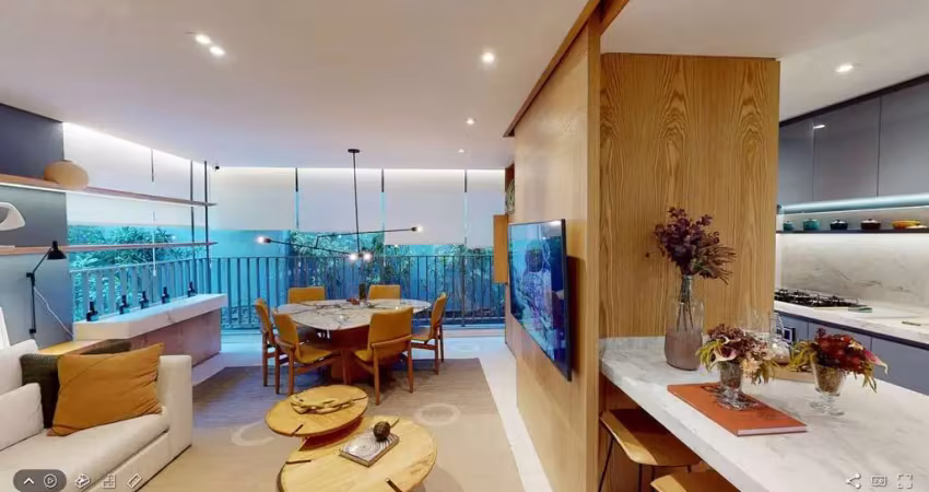 Chácara klabin  apartamento studio a venda 30m² novo com lazer completo