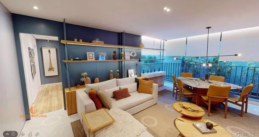 Chácara klabin  apartamento a venda 3 dormitório 90m² 1vaga novo com lazer completo.