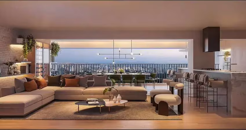Brooklin Apartamento A Venda A Venda 4 Dormitórios 164m² 3 Suítes 2 Vagas Novo Com Lazer Completo.