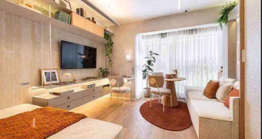 Pinheiros apartamento studio a venda 1 dormitório 24m² novo com lazer completo