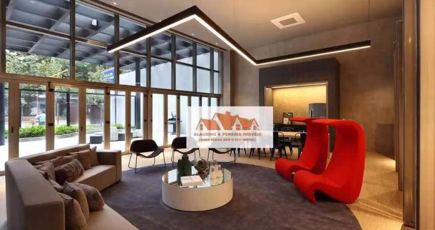 Republica apartamento studio a venda 1 dormitório 38m² novo pronto para morar com lazer completo