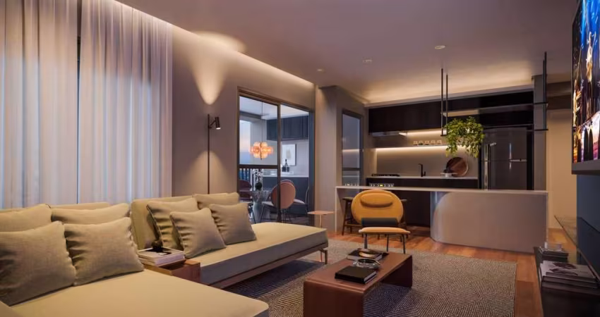 Brooklin Apartamento A Venda 2 Dormitórios 58m²  1 Vaga Com Lazer Completo.