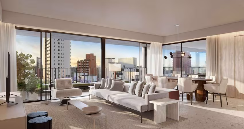 Higienópolis Apartamento A Venda 3 Dormitórios 191m²  2 Vagas Novo Com Lazer Completo.