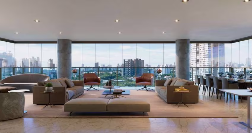 Vila Nova Conceição Apartamento A Venda 4 Dormitórios 358m² 4 Suítes 4 Vagas Novo Pronto Para Morar .