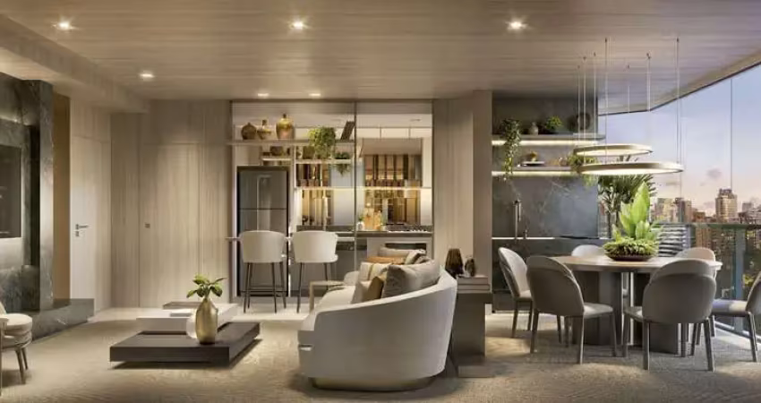 Real Parque Apartamento A Venda 3 Suítes 244m2 4 Vagas Novo Com Lazer Completo.