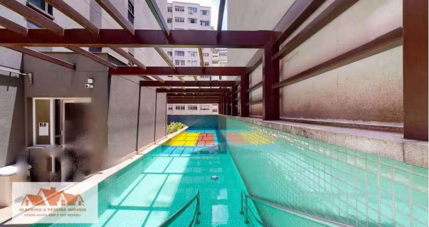 Consolacao apartamento  a venda 1 dormitorio com 44m² com 1 vaga novo pronto p morar.
