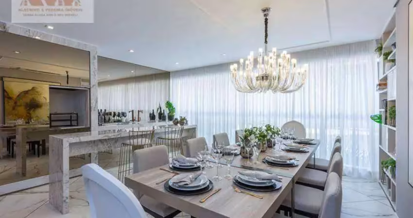Apartamento a venda 3 dormitórios. 160m2 3 suíte 2 vagas pronto para morar.