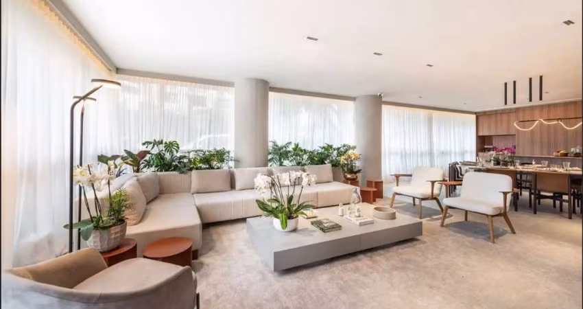 Moema Apartamento A Venda 4 Dormitórios 194m² 3 Vagas Novo Com Lazer Completo.