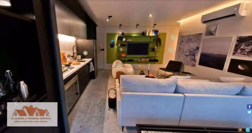 Pinheiros apartamento a venda 1 dormitório com suite 44m² e 1 vaga novo pronto pra morar