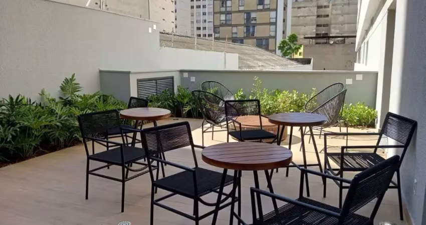 Consolação apartamento studio a venda 1 dormitorio 21m² novo pronto para morar com lazer completo
