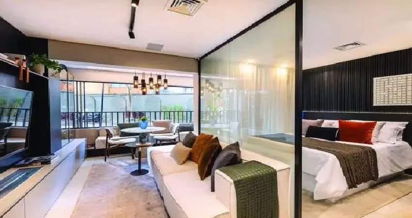 Jardim paulista apartamento a venda studio 33m2 novo pronto para morar