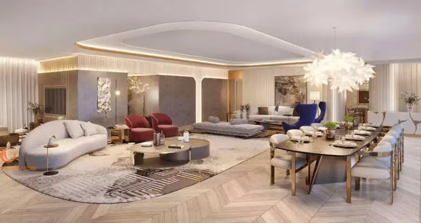 Moema apartamento a venda 4 dormitórios 254m² 4 suítes 2 vagas novo com lazer completo!