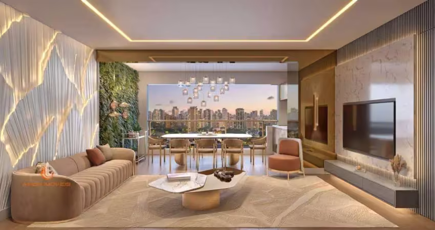 Vila mariana apartamento a venda 3 dormitórios 121m² 1 suíte 1 vaga novo com lazer completo!