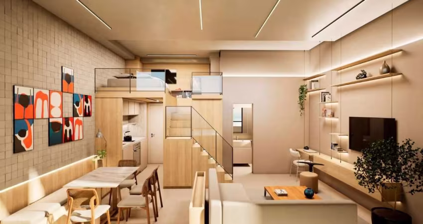 Oportunidade em pinheiros Apartamento A Venda , 1 Dormitório Área Privativa de 25m² ,Novo Com Lazer Completo!