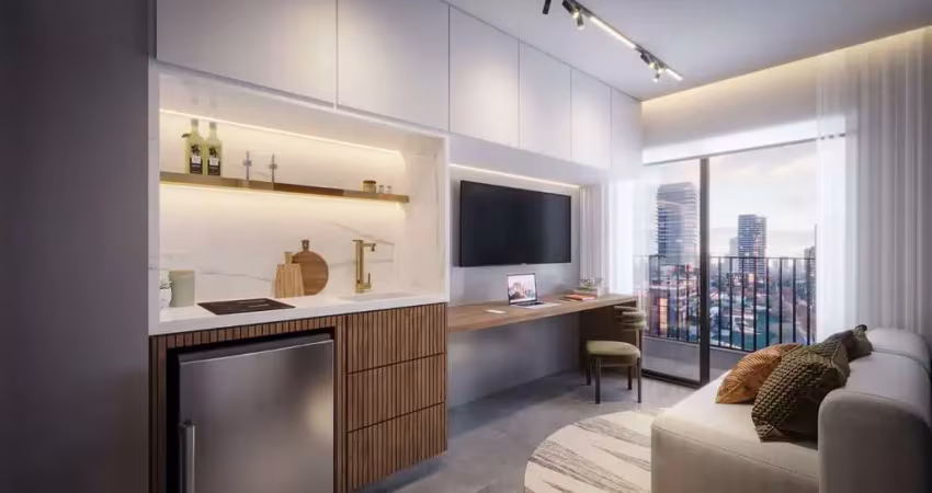 Alto de pinheiros apartamento studio 18m² novo com lazer completo!