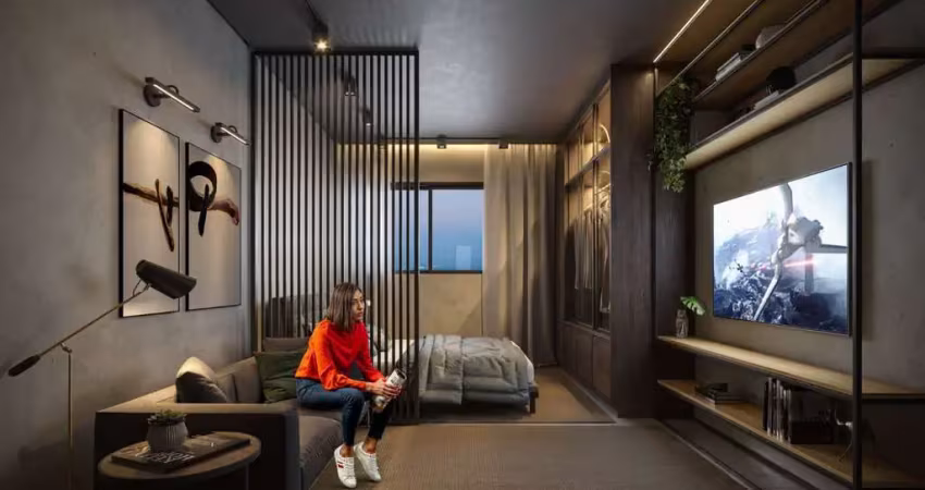 Lançamento no paraiso,studios a venda com de 1 dormitório,28m² de área construída,com lazer completo em excelente localização!