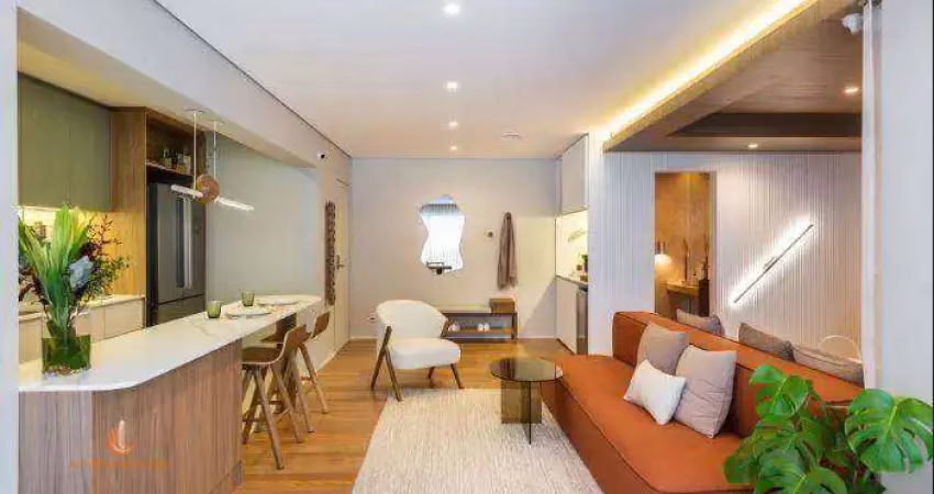 Higienopólis apartamento a venda studio 25m2 novo pronto para morar!
