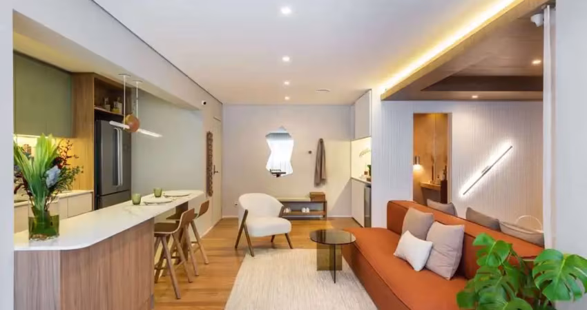 Higienopólis Apartamento a Venda 2 Dormitórios Com 57m2 1 Vaga Novo Pronto Para Morar!
