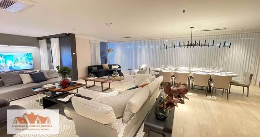 Paraiso apartamento a venda 4 suites 277m² 4 vagas novo com lazer completo
